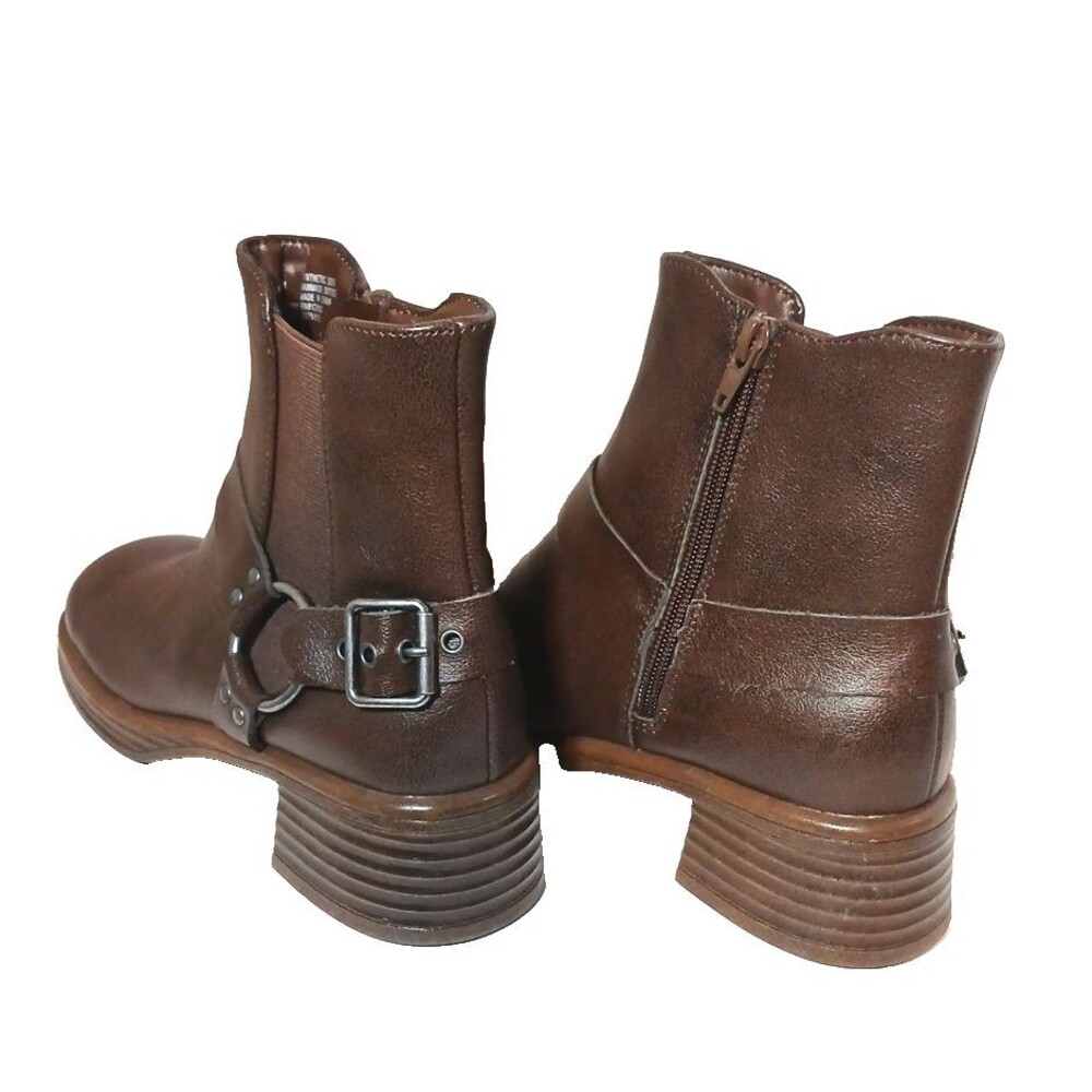 Steve Madden Brown J. Rider Ankle Boot Size 5